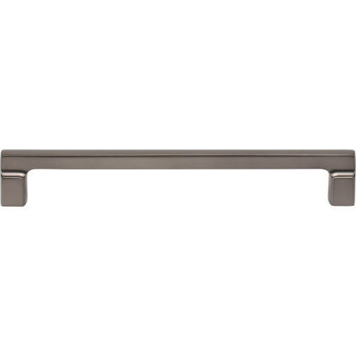 Atlas A525-SL: 192mm cc Reeves Square Bar Cabinet Pull - Slate