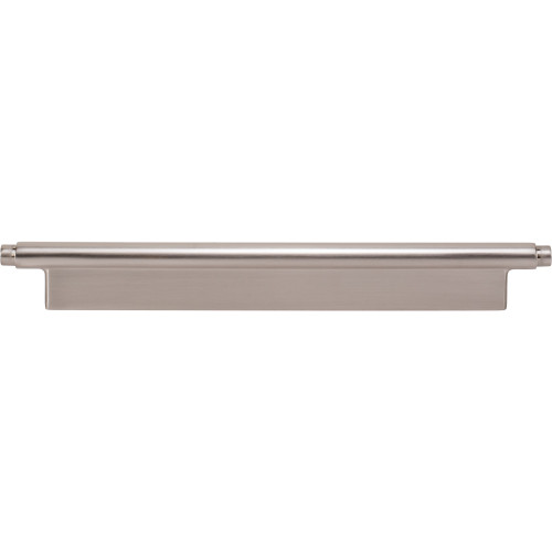 Atlas A535-BRN: 192mm cc Kayden Round Bar Cabinet Pull - Brushed Nickel