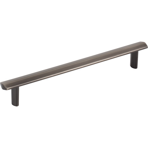 Elements 641-160BNBDL: 160mm cc William Bar Cabinet Pull - Brushed Pewter