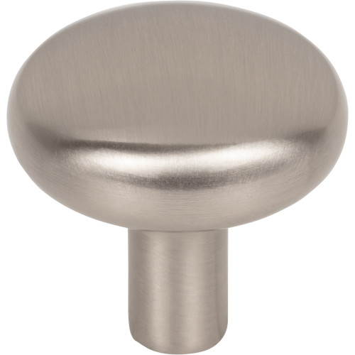 Jeffrey Alexander 329SN: 1-1/4" Loxley Mushroom Cabinet Knob - Satin Nickel