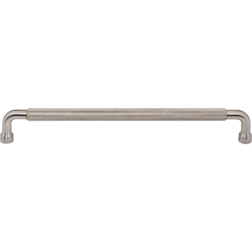 Top Knobs TK3266BSN: 8-13/16" cc Garrison Bar Cabinet Pull - Brushed Satin Nickel