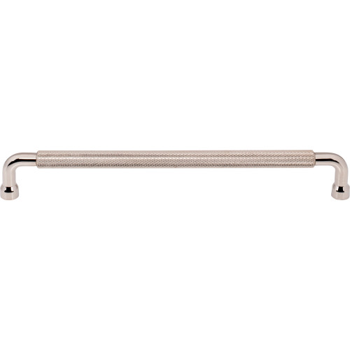 Top Knobs TK3266PN: 8-13/16" cc Garrison Bar Cabinet Pull - Polished Nickel