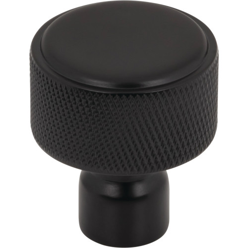 Top Knobs TK3260BLK: 1-1/8" Garrison Cabinet Knob -  Flat Black