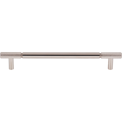 Top Knobs TK3243PN: 7-9/16" cc Prestwick Bar Cabinet Pull - Polished Nickel