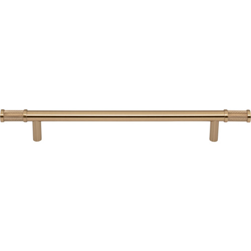 Top Knobs TK3235HB: 7-9/16" cc Burnham Bar Cabinet Pull - Honey Bronze