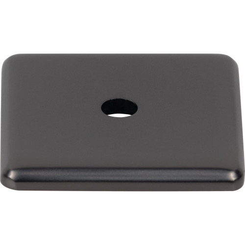 Top Knobs TK3280AG: 1-1/4" Radcliffe  Backplate - Ash Grey