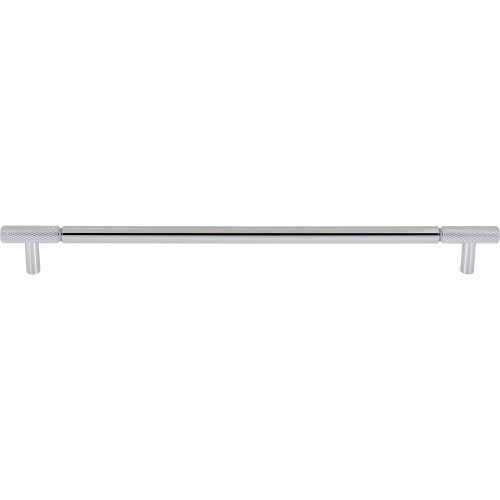 Top Knobs TK3245PC: 12" cc Prestwick Bar Cabinet Pull - Polished Chrome