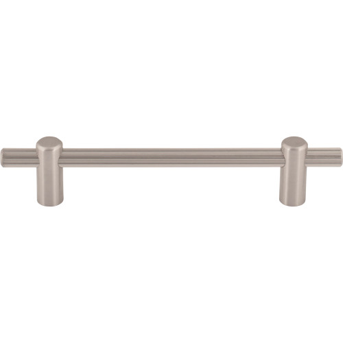 Top Knobs TK3253BSN: 5-1/16" cc Dempsey Bar Cabinet Pull - Brushed Satin Nickel
