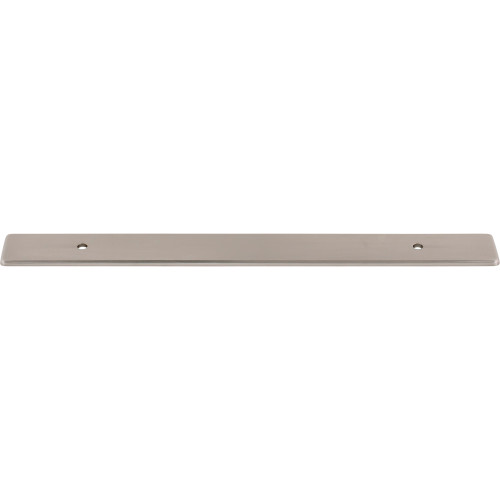 Top Knobs TK3283BSN: 1" Radcliffe  Backplate - Brushed Satin Nickel