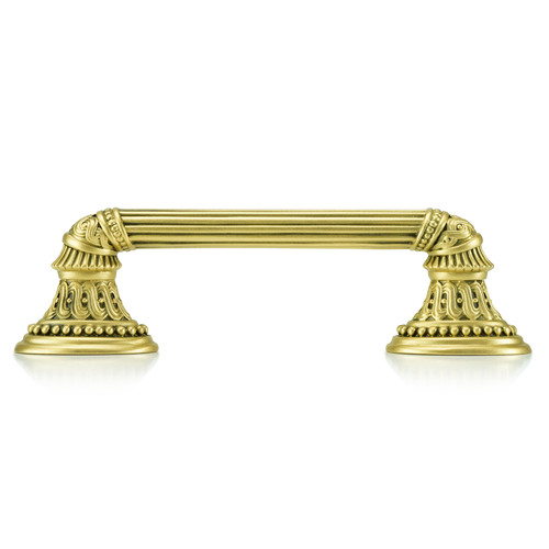 Edgar Bererbi 8302FG: 3-1/2" cc Empire Cabinet Pull - Florentine Gold