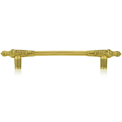 Edgar Bererbi 8475/9: 8" cc Hampton Cabinet Pull - Museum Gold/Swarovski Crystal