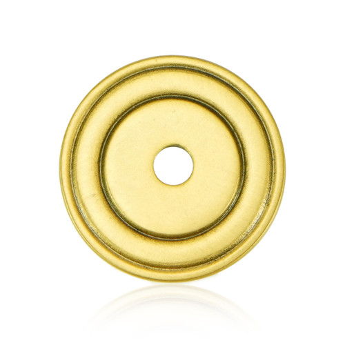 Edgar Bererbi 8559/1: 1" Round Back Plate - Museum Gold