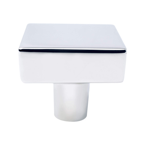 Berenson 2656-1026: 1-3/8" Brookridge Square Cabinet Knob - Polished Chrome