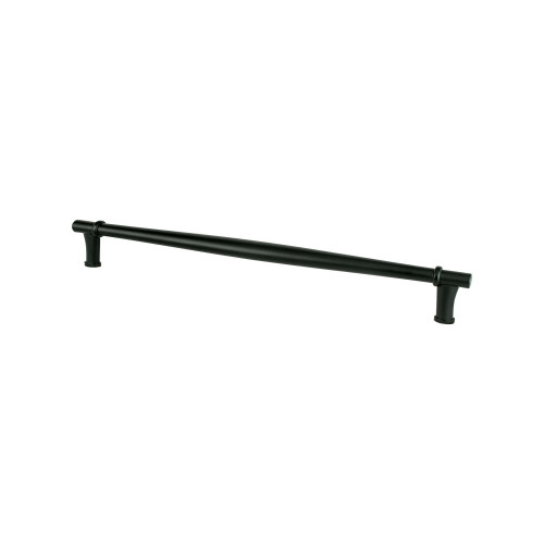 Berenson 4172-1055: 12" cc Dierdra Appliance Pull - Matte Black