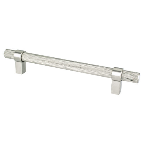 Berenson 5027-4BPN: 160mm cc Radial Reign Cabinet Pull - Brushed Nickel