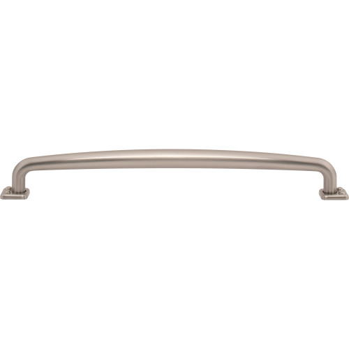 Atlas A545-BRN: 8-13/16" cc Benning D-Handle Cabinet Pull - Brushed Nickel