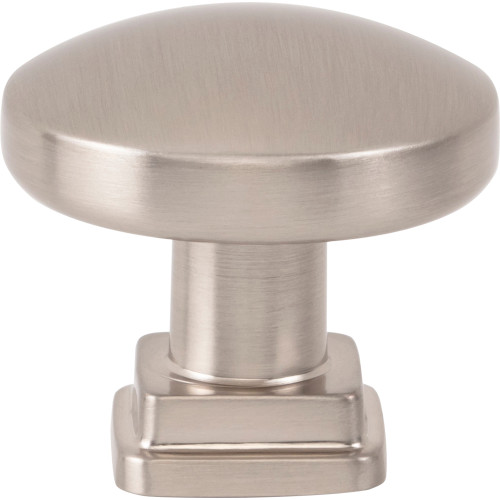 Atlas A6021-BRN: 1-1/4"  Kimberton Round Cabinet Knob - Brushed Nickel
