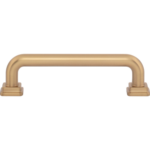 Atlas A6023-WB: 3-3/4" cc Kimberton Bar Cabinet Pull - Warm Brass