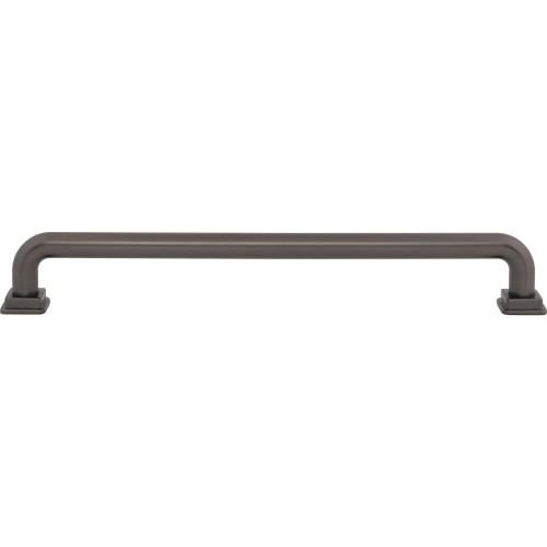 Atlas A6028-SL: 12" cc Kimberton Bar Appliance Pull - Slate