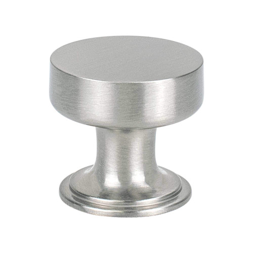 Berenson 8314-1BPN: 1-3/16" Folklore Cabinet Knob - Brushed Nickel