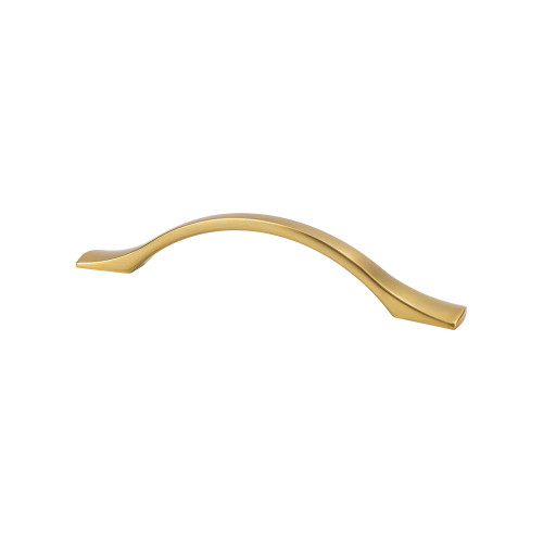 Berenson 9164-1MDB: 128mm cc Echo Cabinet Pull - Modern Brushed Gold