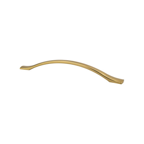 Berenson 9166-1MDB: 224mm cc Echo Cabinet Pull - Modern Brushed Gold