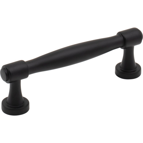Jeffrey Alexander 132-96MB: 96mm cc Jules Bar Cabinet Pull - Matte Black