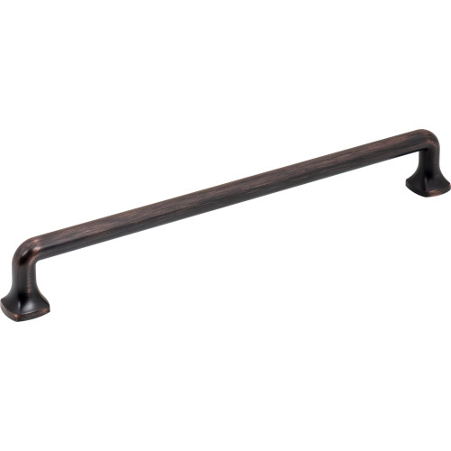 Jeffrey Alexander 663-224DBAC: 224mm cc Griffin Bar Cabinet Pull - Brushed Oil Rubbed Bronze
