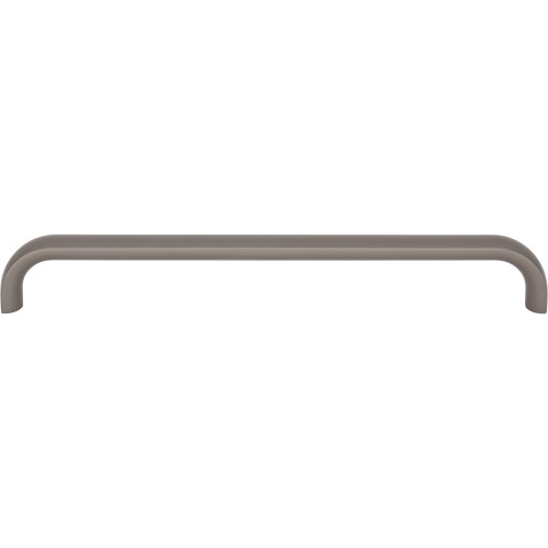 Top Knobs TK3349AG: 18" cc Brockwell Appliance Pull - Ash Gray
