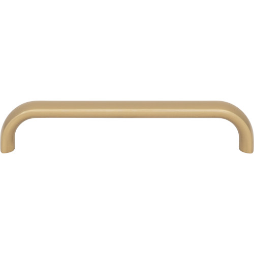 Top Knobs TK3343HB: 5-1/16" Brockwell D-Handle Cabinet Pull - Honey Bronze