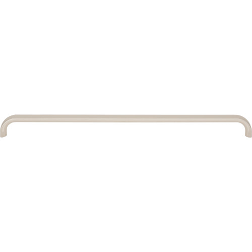 Top Knobs TK3347PN: 12" cc Brockwell D-Handle Cabinet Pull - Polished Nickel