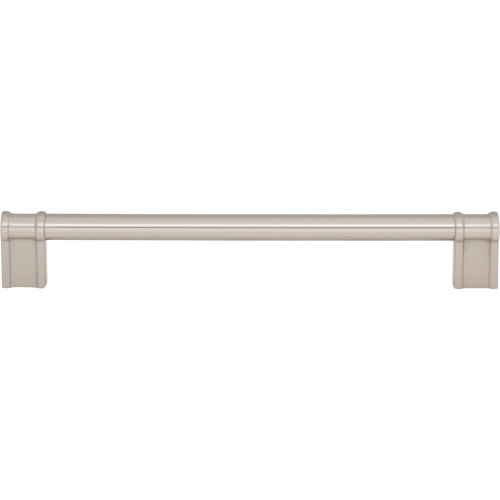 Top Knobs TK3385BSN: 7-9/16" Newburn D-Handle Cabinet Pull - Brushed Satin Nickel