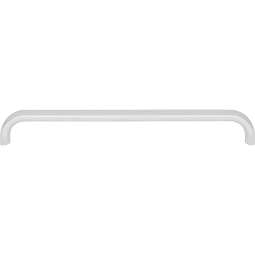 Top Knobs TK3345PC: 7-9/16" Brockwell D-Handle Cabinet Pull - Polished Chrome