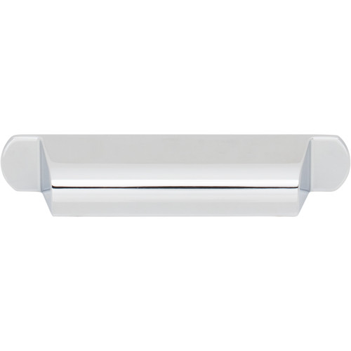 Top Knobs TK3361PC: 3-3/4" Cressing Cup Cabinet Pull - Polished Chrome