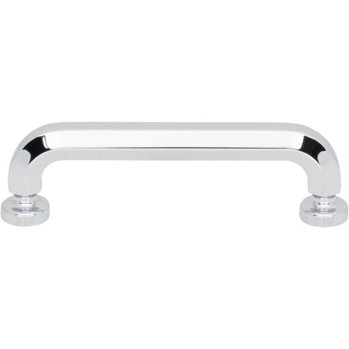 Top Knobs TK3321PC: 3-3/4" Stanmore D-Handle Cabinet Pull - Polished Chrome