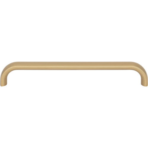 Top Knobs TK3344HB: 6-5/16" Brockwell D-Handle Cabinet Pull - Honey Bronze