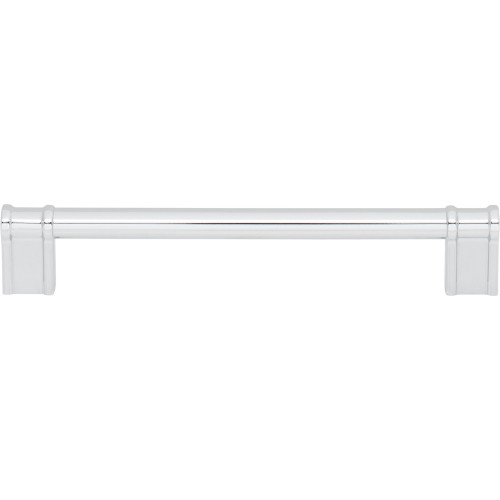 Top Knobs TK3384PC: 6-5/16" Newburn D-Handle Cabinet Pull - Polished Chrome
