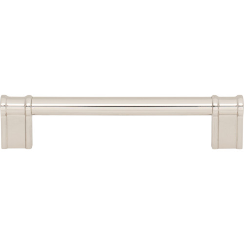 Top Knobs TK3383PN: 5-1/16" Newburn D-Handle Cabinet Pull - Polished Nickel