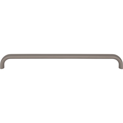 Top Knobs TK3346AG: 8-13/16" Brockwell D-Handle Cabinet Pull - Ash Gray