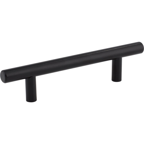 Elements 154SSMB: 96 mm cc Naples Bar Cabinet Pull - Matte Black Stainless Steel