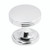 Hickory P2140-CH: 1" American Diner Cabinet Knob - Polished Chrome