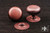 RKI CK-3216-DC: 1-1/2" Plain Cabinet Knob w/Detachable Backplate - Distressed Copper
