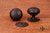 RKI CK-3216-RB: 1-1/2" Plain Cabinet Knob w/Detachable Back Plate Oil Rubbed Bronze