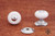 RKI CK-319: 1" Cabinet Knob w/Chrome Tip - Chrome/Porcelain