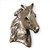 Anne At Home 25: Beauty Horse Cabinet Knob - Right Facing