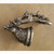 Anne At Home 643: 1-3/4" Elk Head Cabinet Knob - Left Facing