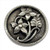 Anne At Home 7067: Lilies Cabinet Knob - Right Facing