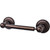 Top Knobs ED3ORBA: 6-3/4" cc Edwardian Bath Tissue Roll Holder - Oil Rubbed Bronze