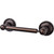 Top Knobs ED3ORBE: 6-3/4" cc Edwardian Bath Tissue Roll Holder - Oil Rubbed Bronze