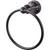 Top Knobs HUD5TB: Hudson Bath Towel Ring - Tuscan Bronze